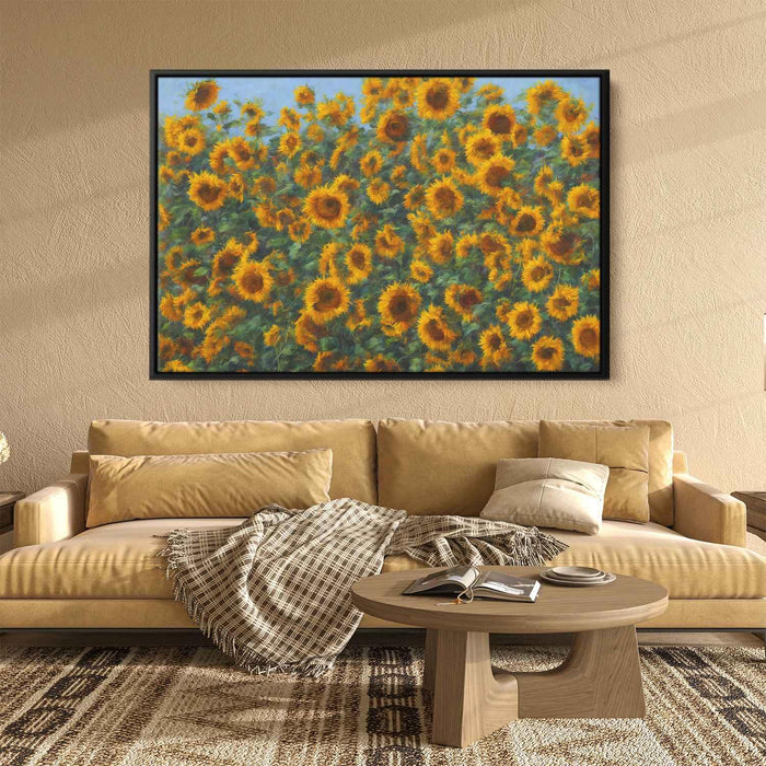 Enchanting Abstract Sunflowers #117 - Kanvah