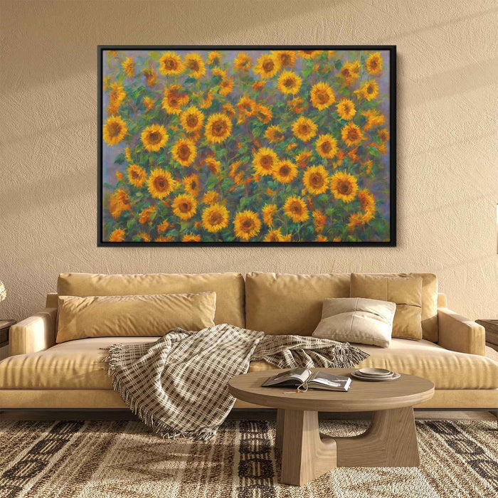 Enchanting Abstract Sunflowers #118 - Kanvah