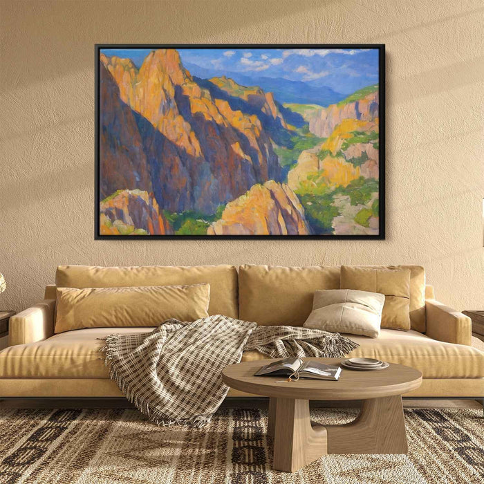 Impressionism Black Canyon of Gunnison #107 - Kanvah