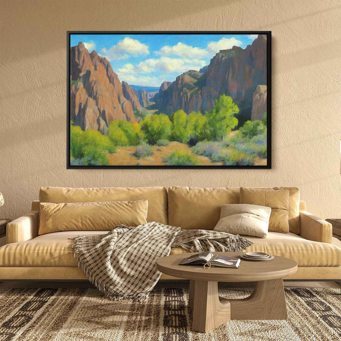 Impressionism Black Canyon of Gunnison #126 - Kanvah