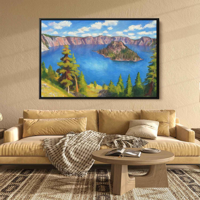 Impressionism Crater Lake #107 - Kanvah