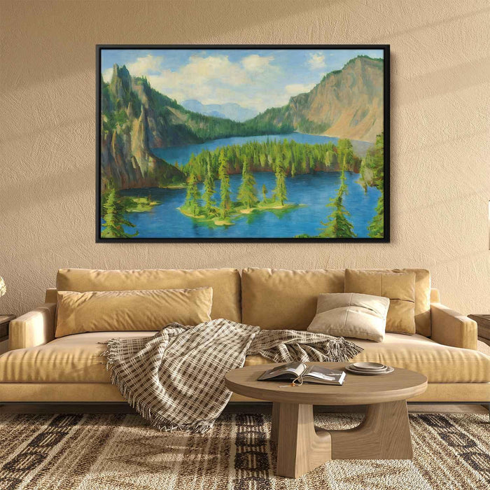 Impressionism Crater Lake #117 - Kanvah