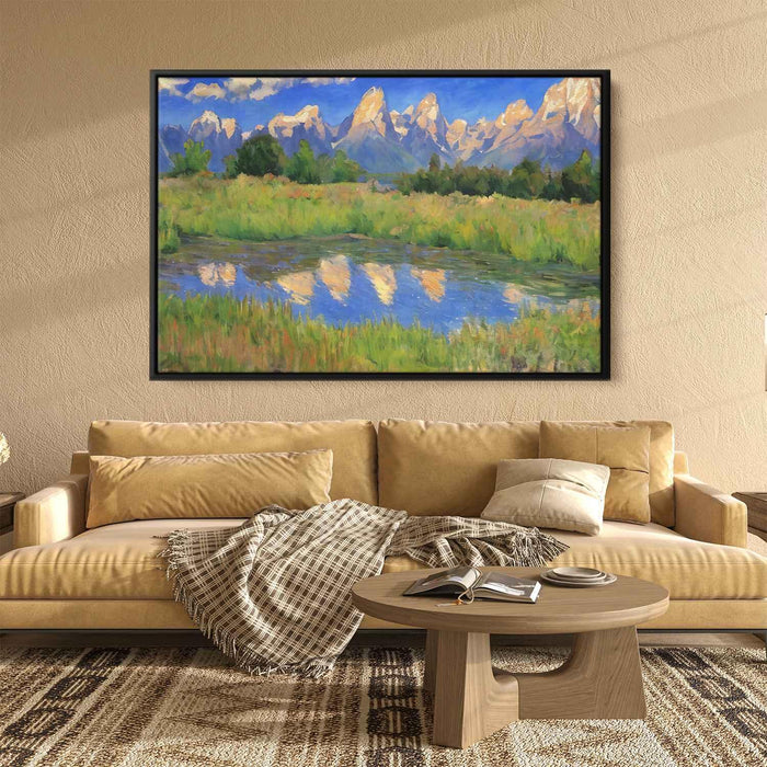 Impressionism Grand Tetons #103 - Kanvah