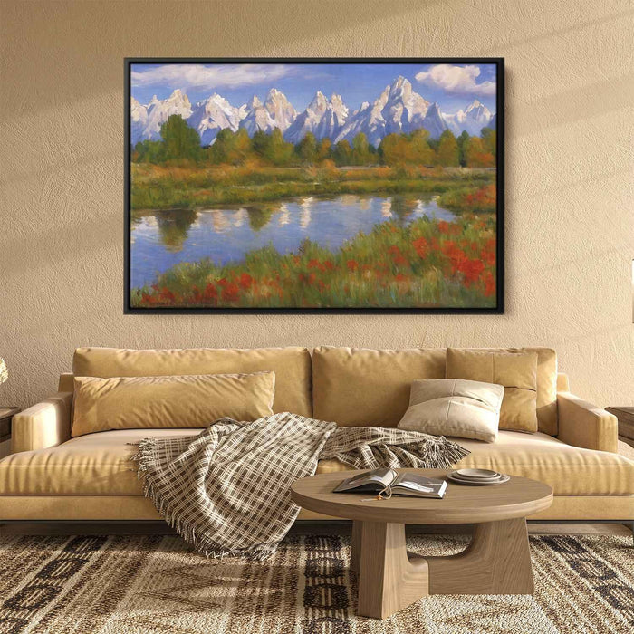 Impressionism Grand Tetons #107 - Kanvah