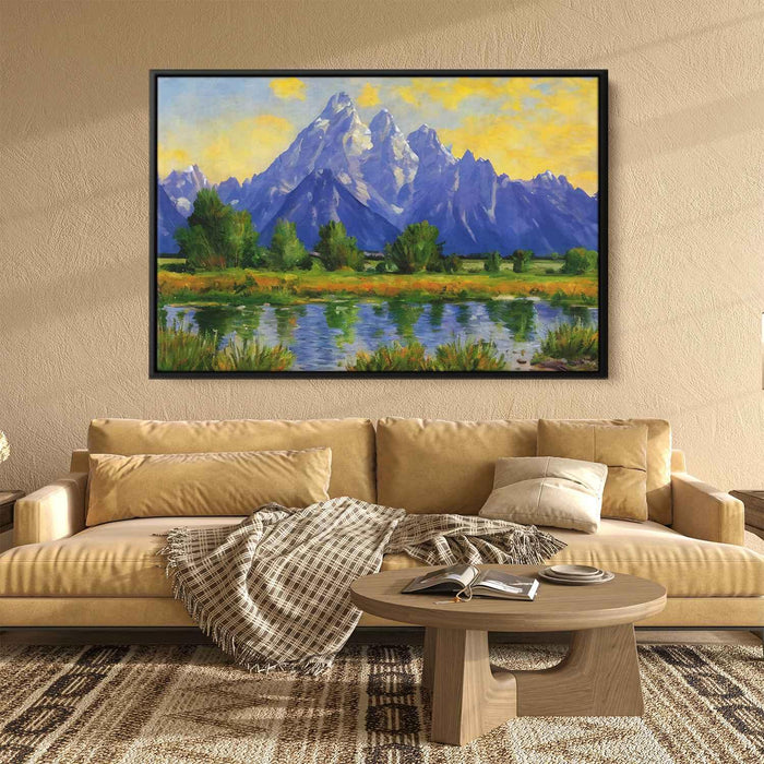 Impressionism Grand Tetons #111 - Kanvah