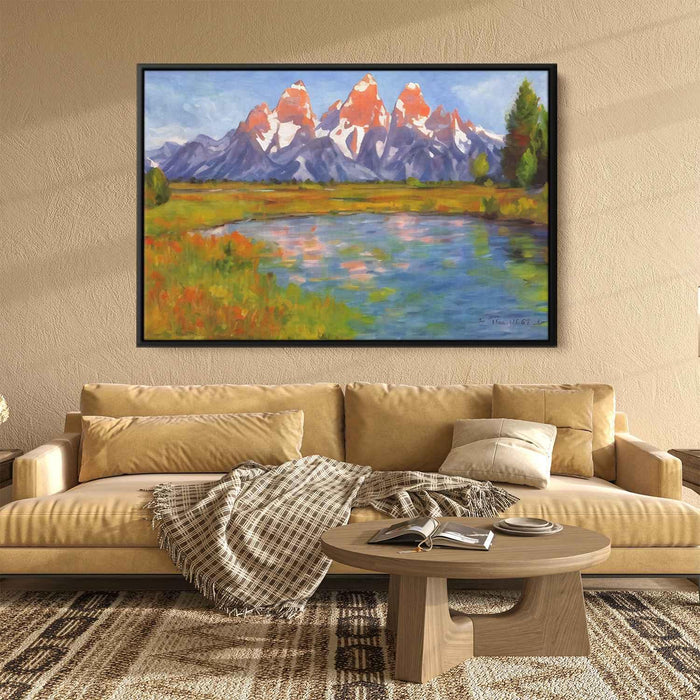 Impressionism Grand Tetons #114 - Kanvah