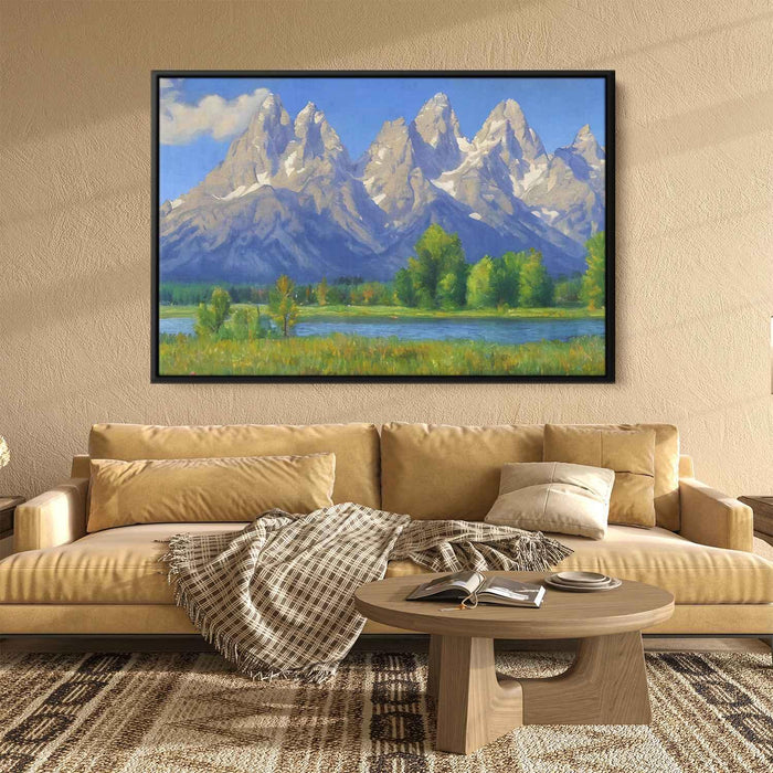 Impressionism Grand Tetons #124 - Kanvah