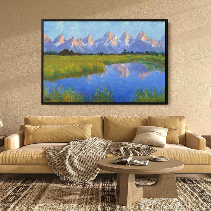 Impressionism Grand Tetons #126 - Kanvah