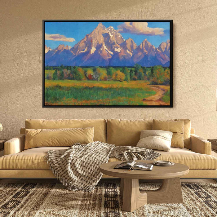 Impressionism Grand Tetons #128 - Kanvah