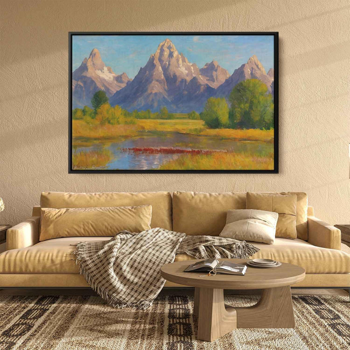 Impressionism Grand Tetons #133 - Kanvah