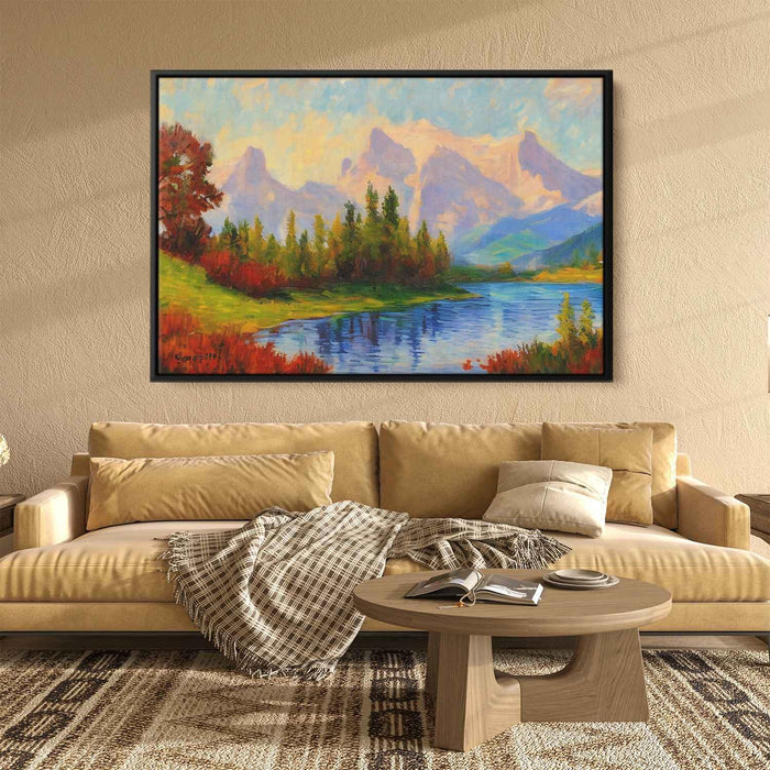 Impressionism Rocky Mountains #124 - Kanvah