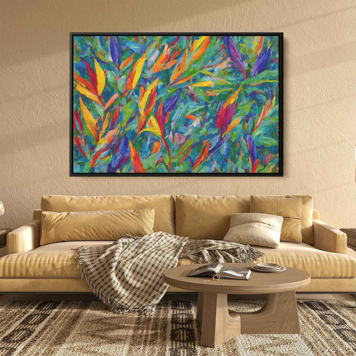 Impressionist Oil Birds of Paradise #118 - Kanvah