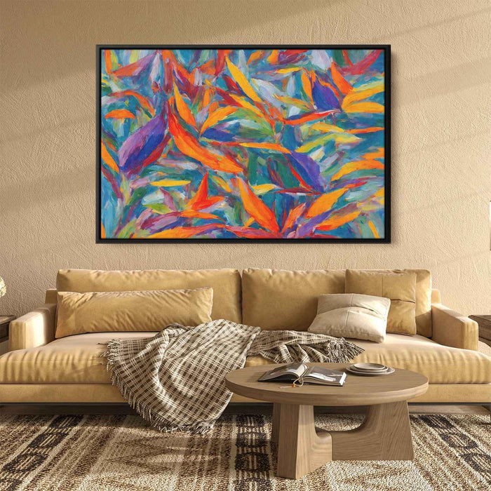 Impressionist Oil Birds of Paradise #134 - Kanvah