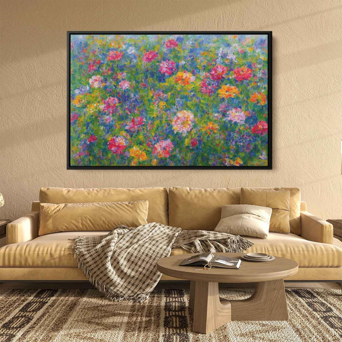 Impressionist Oil Tropical Flowers #124 - Kanvah