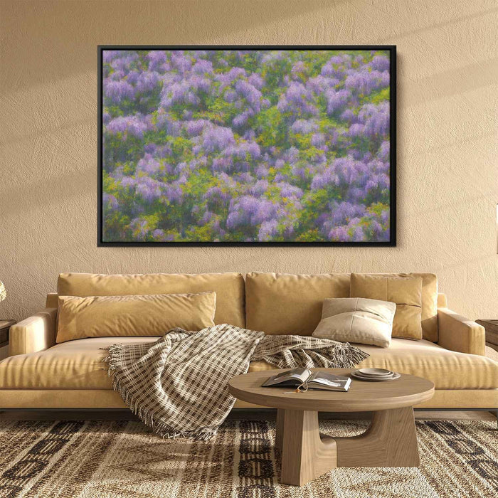 Impressionist Oil Wisteria #111 - Kanvah