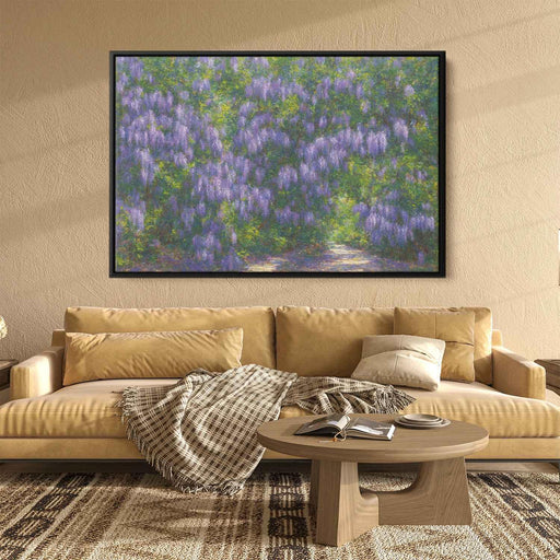 Impressionist Oil Wisteria #124 - Kanvah