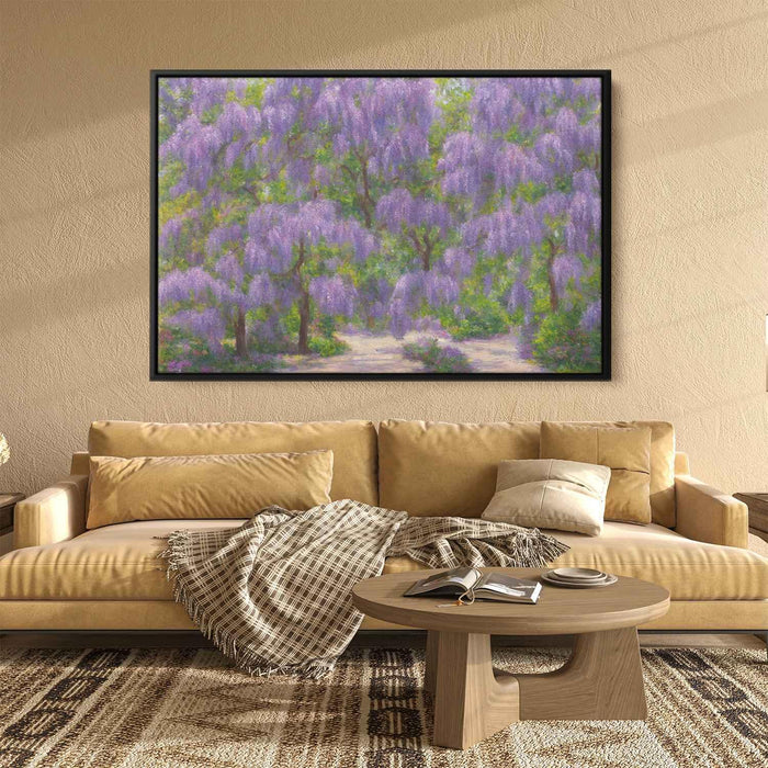 Impressionist Oil Wisteria #133 - Kanvah