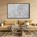 Lion by Albrecht Durer - Canvas Artwork