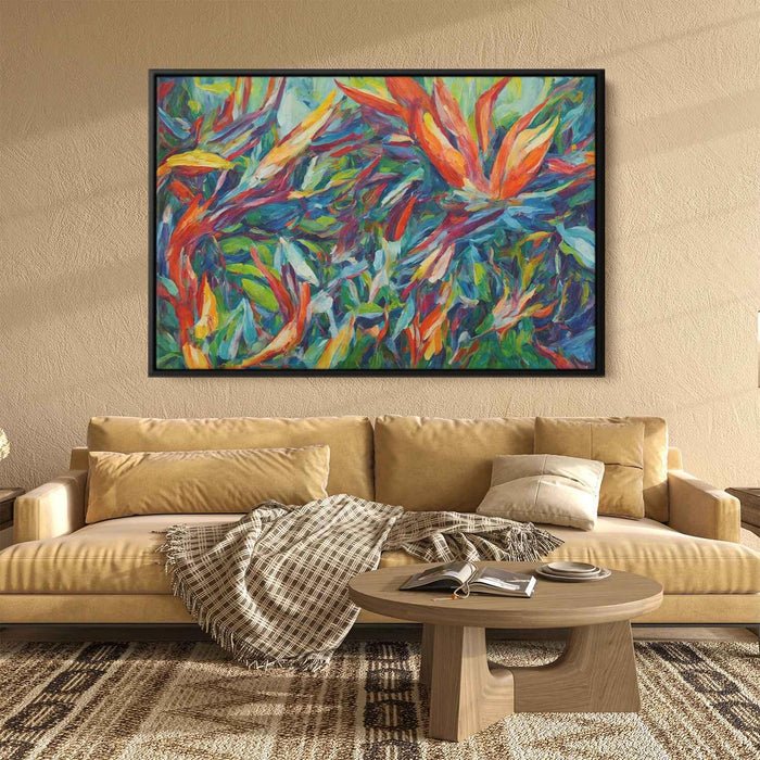 Birds of Paradise Oil Painting #135 - Kanvah