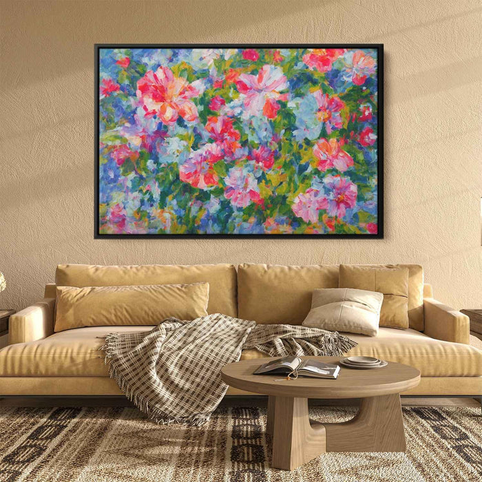 Tropical Flowers Oil Painting #133 - Kanvah