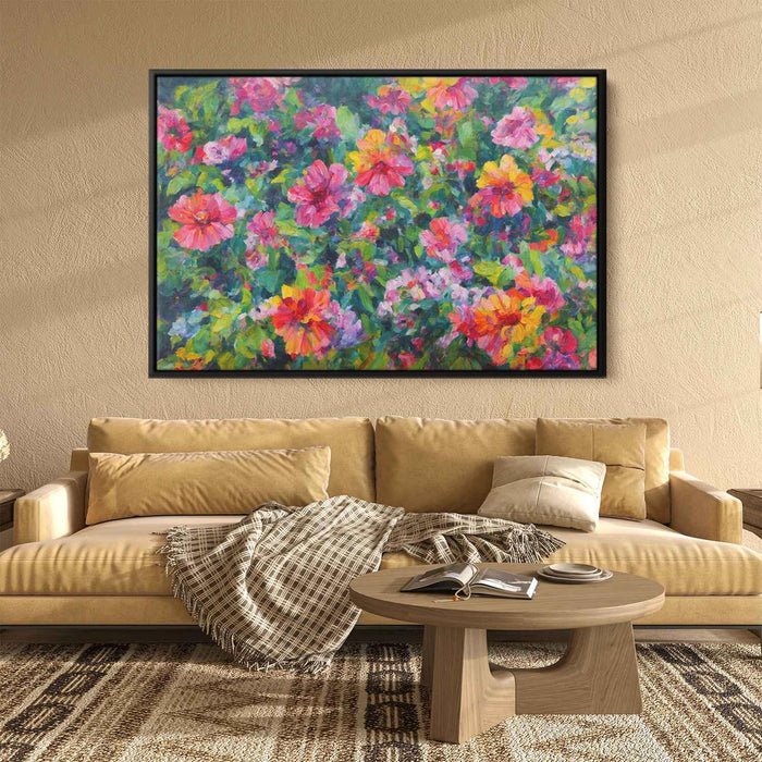 Tropical Flowers Oil Painting #134 - Kanvah
