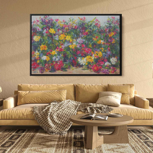 Tropical Flowers Oil Painting #140 - Kanvah