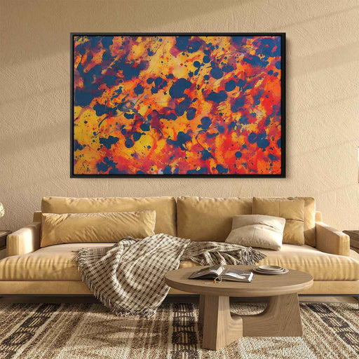 Orange Abstract Splatter #124 - Kanvah