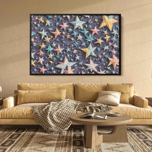 Pastel Cubism Stars #140 - Kanvah