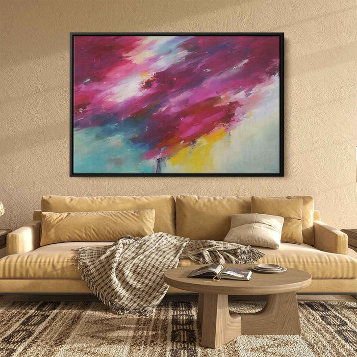 Pink Abstract Painting #124 - Kanvah