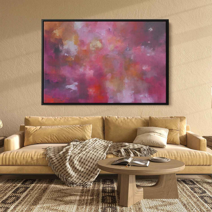 Pink Abstract Painting #136 - Kanvah