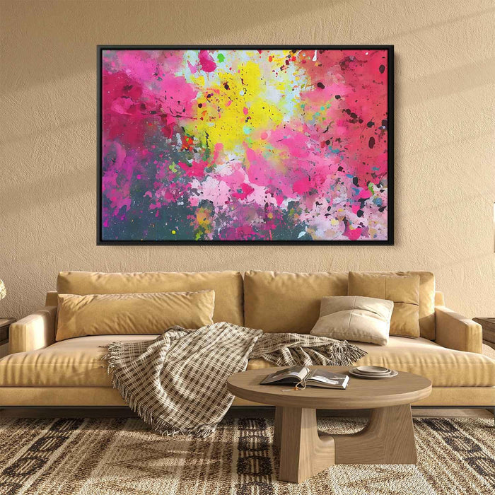 Pink Abstract Splatter #103 - Kanvah