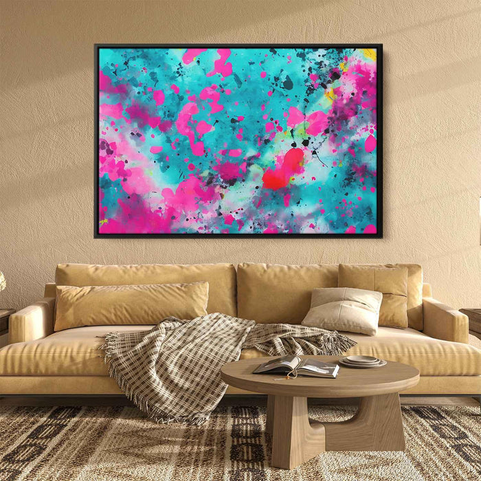 Pink Abstract Splatter #117 - Kanvah