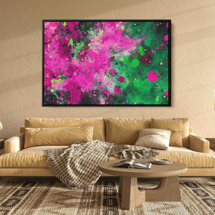 Pink Abstract Splatter #126 - Kanvah