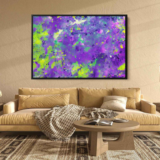 Purple Abstract Splatter #127 - Kanvah