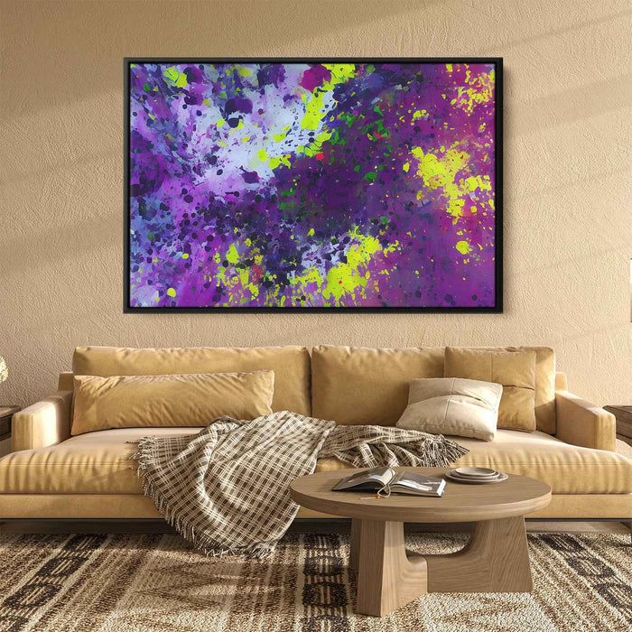 Purple Abstract Splatter #134 - Kanvah