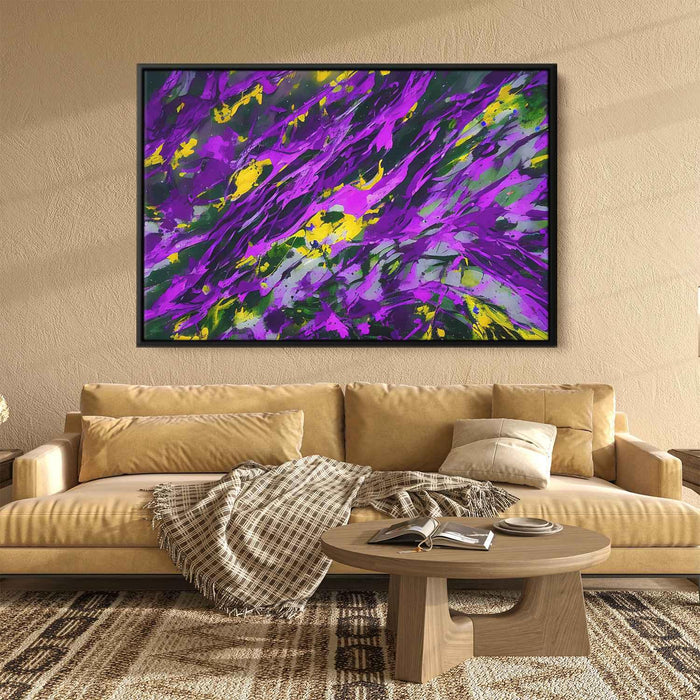 Purple Abstract Splatter #135 - Kanvah