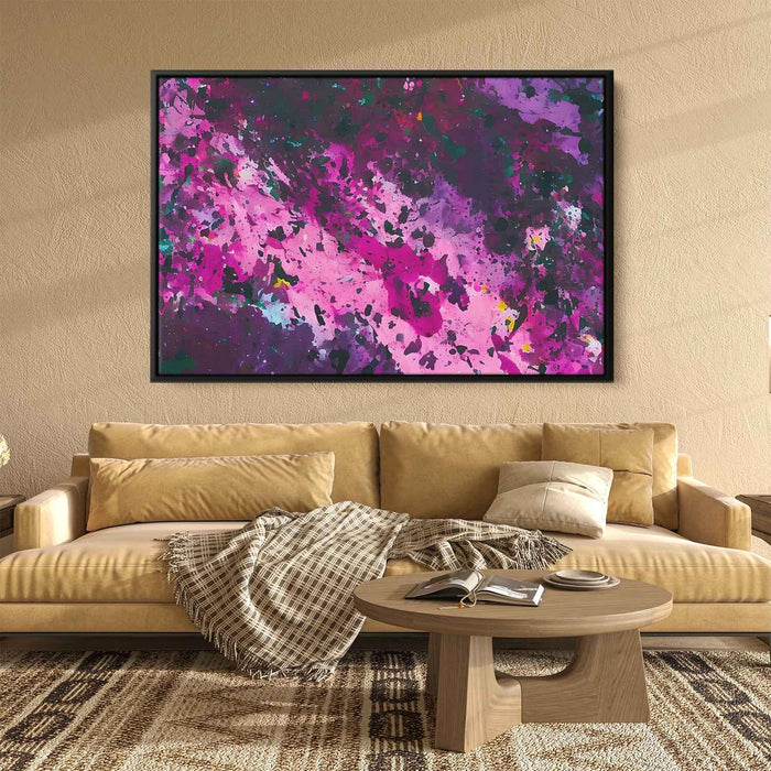 Purple Abstract Splatter #136 - Kanvah