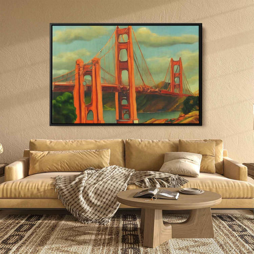 Realism Golden Gate Bridge #111 - Kanvah