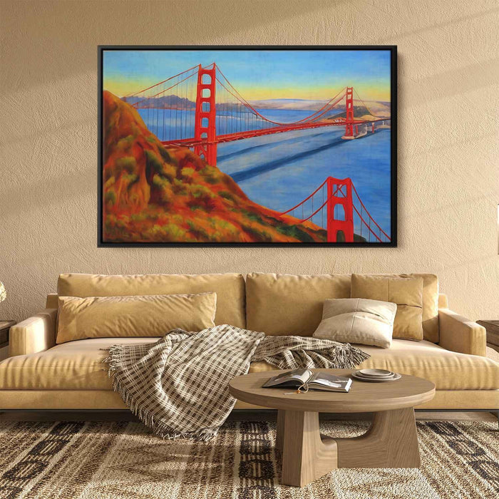 Realism Golden Gate Bridge #136 - Kanvah