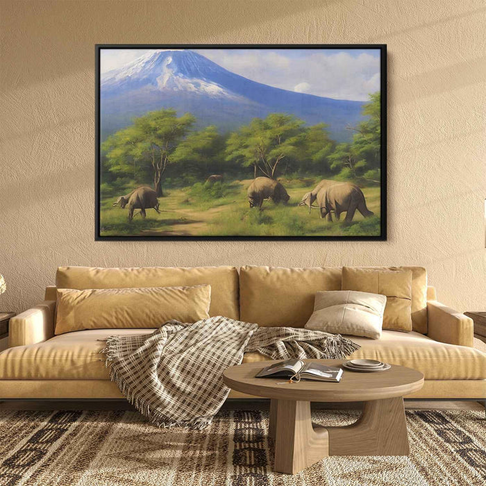 Realism Mount Kilimanjaro #103 - Kanvah