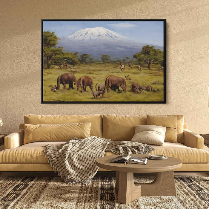 Realism Mount Kilimanjaro #124 - Kanvah