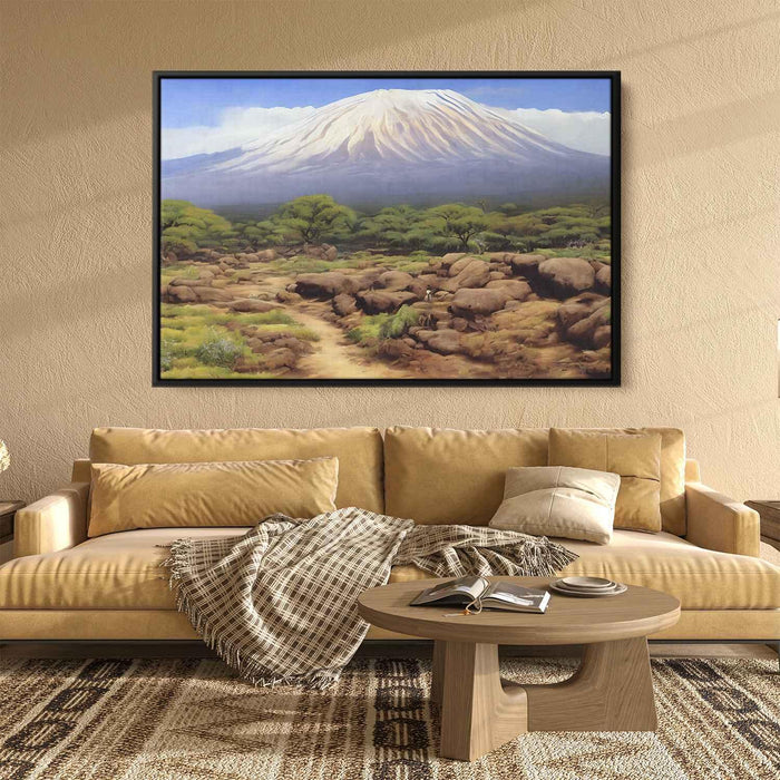 Realism Mount Kilimanjaro #134 - Kanvah