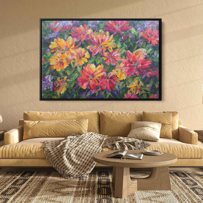 Realistic Oil Tropical Flowers #117 - Kanvah