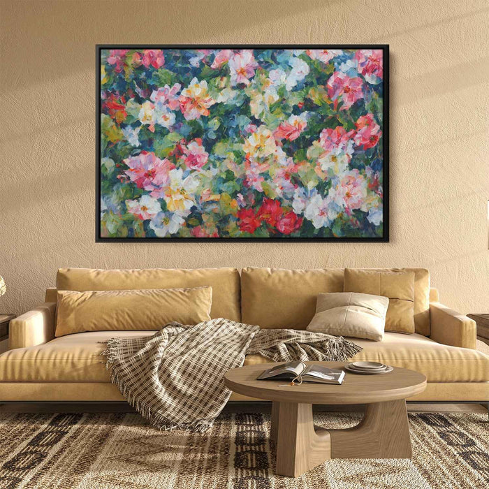 Realistic Oil Tropical Flowers #124 - Kanvah