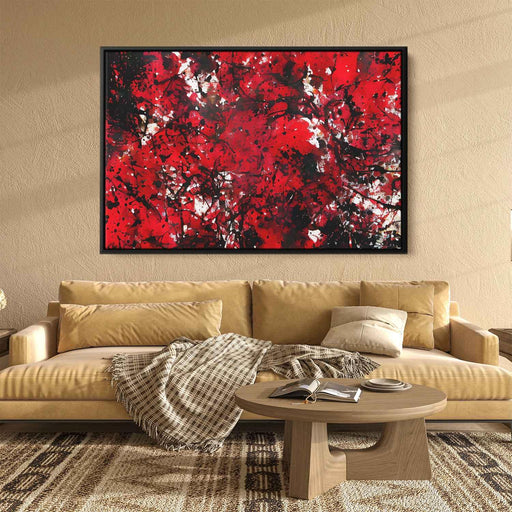 Red Abstract Splatter #103 - Kanvah