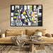 Three characters by Fernand Leger - Canvas Artwork