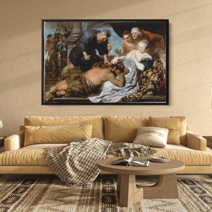 Samson and Delilah by Anthony van Dyck - Canvas Artwork