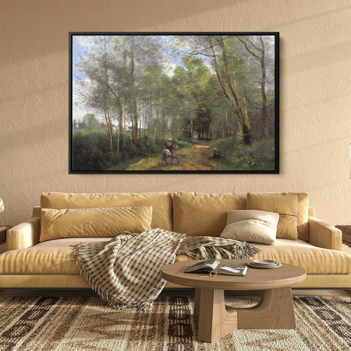 Ville d'Avray by Camille Corot - Canvas Artwork