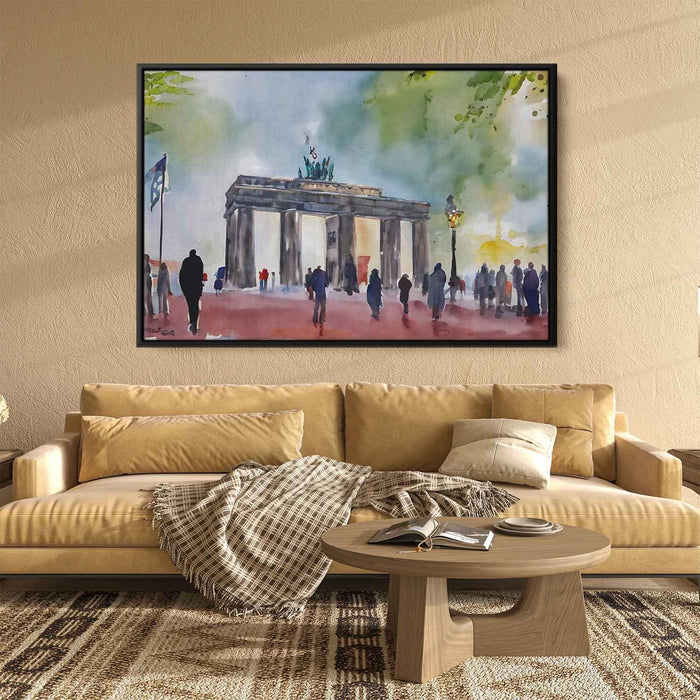 Watercolor Brandenburg Gate #118 - Kanvah