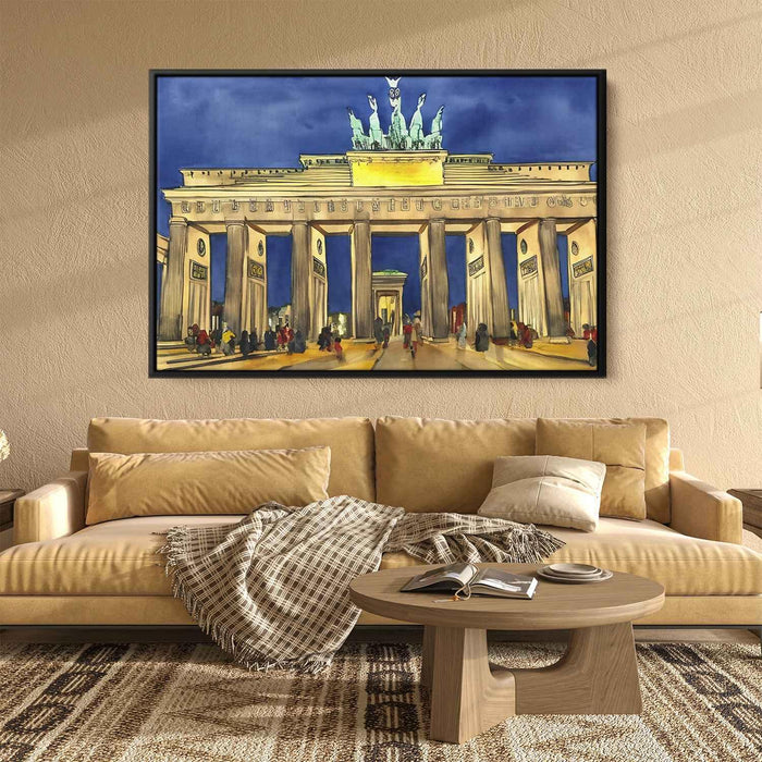 Watercolor Brandenburg Gate #136 - Kanvah